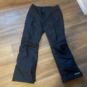 Women's Columbia Snow Pants, Black